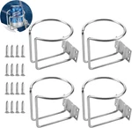 4 Pcs Boat Cup Holder,premium Wall Mounted Stainless Steel Holders For Beverage. Fixed Price $25.87.