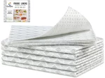 Cooyes French Door Refrigerator Liners 17.7X36 Absorbent Strong Grip Fridge Mat. Fixed Price $61.26.