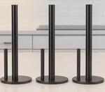 (3 Pack) Paper Towel Holder Black, Premium Stainless Steel Roll Dispenser. Fixed Price $23.99.
