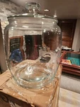 Daitouge 2.5 Gallon Glass Jars With Lids, Large Cookie Wide Opening. Fixed Price $49.95.