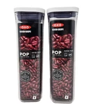 Oxo Good Grips Pop Container - Airtight Food Storage 0.8 Qt, (2 Pack). Fixed Price $19.00.