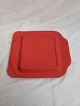 Pyrex 222-PC Red Square Plastic Food Storage Replacement Lid Cover. Fixed Price $14.99.