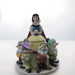 Vintage Disney Cookie Jar - Snow White And The Seven Dwarfs. Fixed Price $110.00.