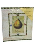 New Seasons Pear Recipe Binder Book Hardcover - Sealed. Fixed Price $17.60.