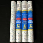 3.5 Rolls Of Vintage Rubbermaid Villa Flora Shelf Liner Paper 1994 1990S. Fixed Price $22.99.