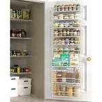 9-TIER Over The Door Pantry Organizer Storage Spice Shelves Laundry Room Kitchen. Fixed Price $59.50.
