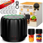 Snuuoby 2026 Upgraded Electric Mason Jar Vacuum Sealer Kit With Large, Black. Fixed Price $41.37.