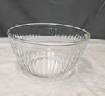 Vintage Pyrex Clear Ribbed Glass Bowl, 6 Cups, 7402-S. Fixed Price $14.40.