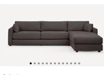 Burrow Span Sleeper Storage Replacement Inserts Charcoal New. Fixed Price $359.10.