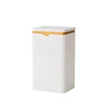 Han Sheng Square Airtight Tea Tins - White, Food Storage Containers For Loose.... Fixed Price $14.40.