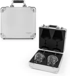 Aluminum Wine Glass Carrying Case With Foam Inserts For Travel - Fits Zalto & Mo. Fixed Price $214.99.