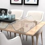 Etechmart Clear Pvc Table Cover Protector, 36 X 60 Inches, 1.5MM. Fixed Price $51.92.