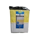 Interdesign 72IN X Shower Curtain Water Proof Fabric. Fixed Price $15.85.
