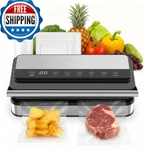 Paporia 10-IN-1 85KPA 200W Vacuum Food Sealer Machine Roll Storage Cutter. Fixed Price $113.74.