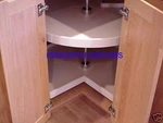 Kv Lazy Susan Set " Diameter Kidney PKN32T-W Clearance. Fixed Price $134.96.