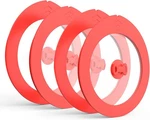 4 Pack Replacement Lids For Pyrex 7201-PC Cup Red,. Fixed Price $27.46.