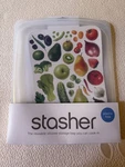 Stasher STHG00 1/2 Half Gallon Reusable Silicone Food Bag - Clear. Fixed Price $14.99.