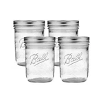 Ball Wide Mouth Glass Mason Jars With Lids Bands, Used For Canning, Pickl.... Fixed Price $29.07.