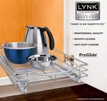 Lynk Professional Slide Out Cabinet Organizer - 14 In. Wide X 21 Deep. Fixed Price $55.00.