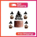Unimall Pack Of 25PCS Happy Birthday Motorcycle Topper Atv Cupcake. Fixed Price $11.46.