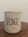 Mud Pie Bistro Collection Kitchen Sink Counter Sponge Caddy Holder. Fixed Price $9.00.