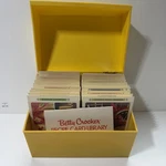 Betty Crocker Recipe Library 1971 Yellow Hinged Box Complete Set 648 Cards. Fixed Price $55.87.