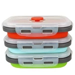 Ccyanzi Ecomorning 3 Piece Silicone Food Storage Containers Collapsible H01. Fixed Price $27.38.