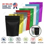 Stand Up Foil Mylar Smell Proof Matte Resealable Zipper Bags For Food Storage. Fixed Price $167.93.