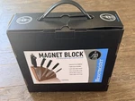 Messermeister Walnut Magnetic Slot Free Knife Block Model# MKB-10/W Brand New!. Fixed Price $140.00.