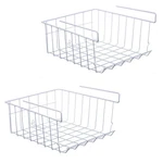 Under Shelf Storage Basket, 2-PACK Hanging Metal Wire Bas.... Fixed Price $35.76.