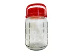 C&h Solutions 5L (1.32 Gallon) Glass Jar With Lid Wide Mouth Plastic Pour.... Fixed Price $47.99.