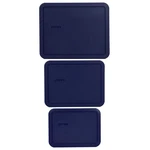 Pyrex 7212-PC 11-CUP, 7211-PC 6-CUP, & 3 Navy Blue. Fixed Price $22.99.