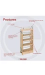 Rev-a-shelf 448-HP-523C Wood Classics 5"W Maple Four Pull. Fixed Price $183.02.