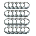 24 Resistant Silver Mason Jar Replacement Rings, 70MM Rust,. Fixed Price $14.52.