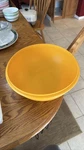 Tupperware Fix Mix 274-12 26 Cup Bowl 12" Yellow Orange. Fixed Price $28.83.