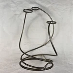 Vintage Studio Silversmiths Plate Wine Bottle Holder Display Caddy. Fixed Price $21.59.