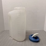 Rubbermaid Servin' Saver 2.75 Qt Beverage Container Jug Blue Flip Top Lid #0459. Fixed Price $14.49.