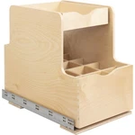 15" Wood Double Drawer Bottle Rollout - Hardware For Kitchen & Bath. Fixed Price $573.25.