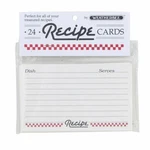 Hic Weatherbee Recipe Cards, 3 X 5, Set Of 24 (064). Fixed Price $15.00.