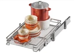 Dindon Tier Pull Out Cabinet Organizer (14" W X 18" D) Heavy-duty Metal Sli.... Fixed Price $19.99.