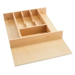 Rev-a-shelf 7 Cutlery Compartment Tray Cabinet Insert Trim To Fit, Maple, 4WCT-1. Fixed Price $78.99.