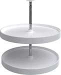 Rev-a-shelf 2062-24-11-1 Inch Polymer Full Circle Lazy Susan, White. Fixed Price $67.99.