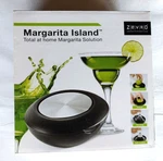 Margarita Island Glass Salt/sugar Rimer Zevro New In Box. Fixed Price $14.99.