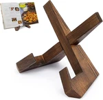 Puersi Cookbook Stand For Kitchen, Recipe Holder Counter, Woode. Fixed Price $32.86.
