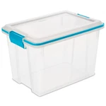 Sterilite Large 20 Qt Home Storage Container Tote With Latching Lids, (24 Pack). Fixed Price $229.99.