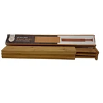 Bamboo Expandable Drawer Dividers 3 Pack Fits 17-22" Adjust Kitchen Bath Bedroom. Fixed Price $6.93.