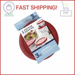 Anchor Hocking Replacement Lids For Glass Food Storage, 4 Cup Round, Set Of 3 (a. Fixed Price $22.52.
