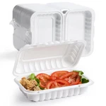 Yangrui Clamshell Food Containers, Shrink Wrap 50 Pack 9 X 6 Inch 28 Oz Plastic. Fixed Price $54.16.