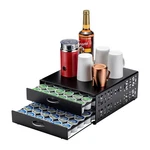 Flagship Cup Organizer Drawer 2 Tier Coffee Pod Holder For Keurig Holde.... Fixed Price $52.03.