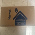 Norwex Porcelain Sink Organizer Set New Box Sells $45 Kitchen Bath. Fixed Price $28.99.